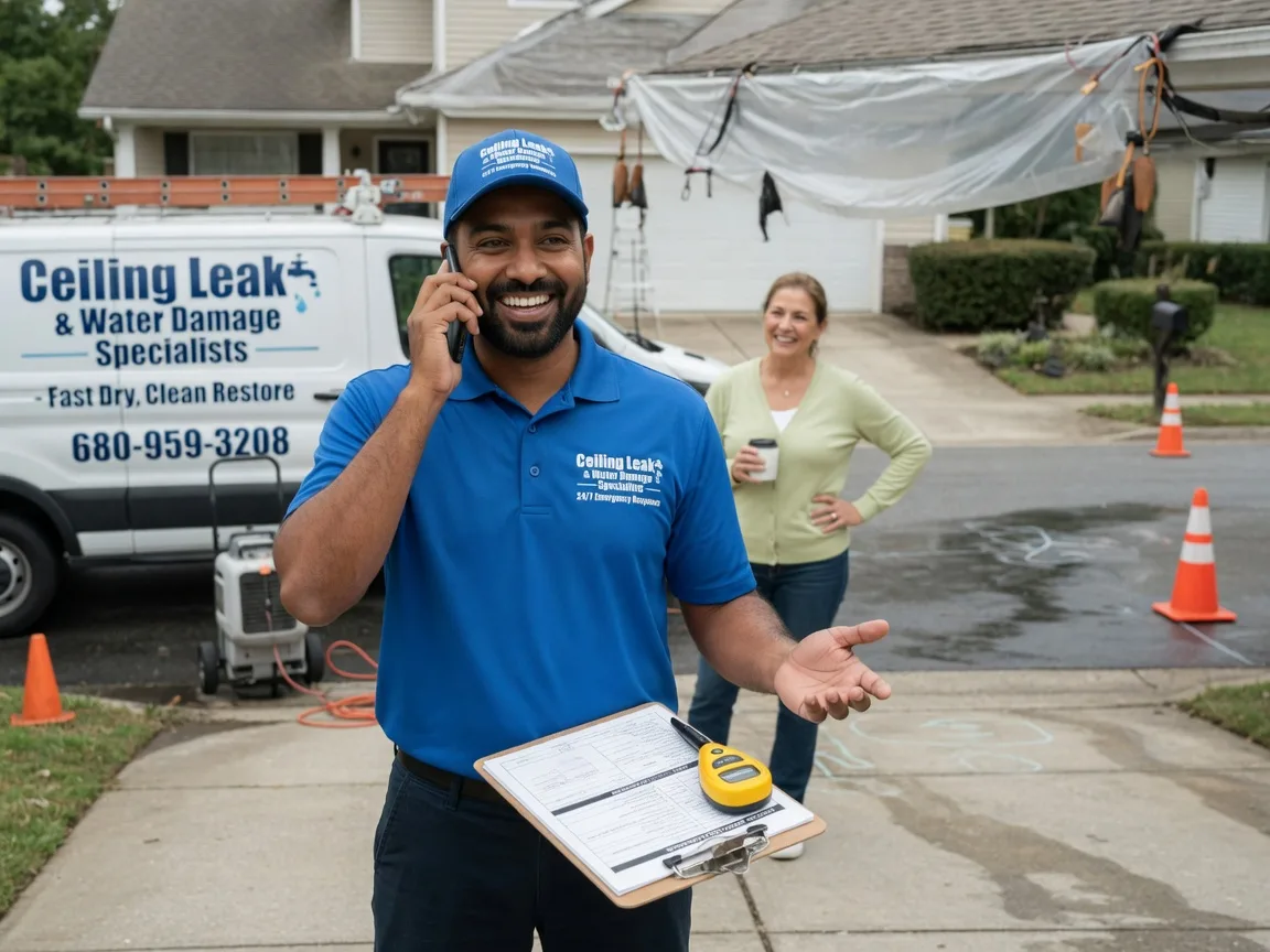 Ceiling Leak Cleanup Petersburg, PA FAQs